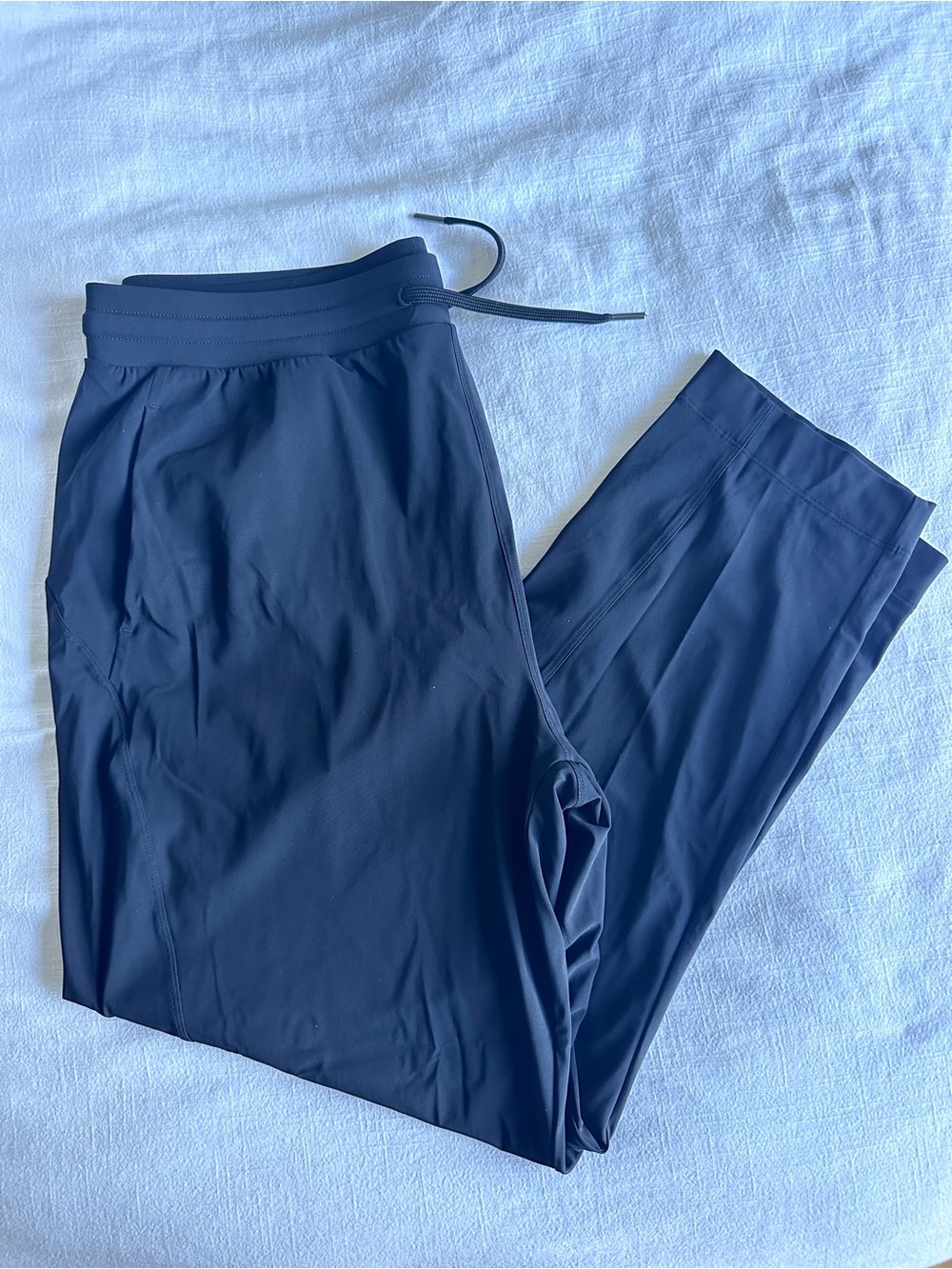 Sweaty Betty Navy Cropped Performance Joggers